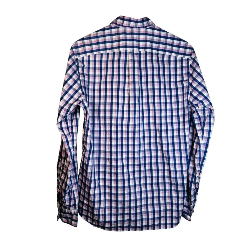 J. Crew The Offshore Performance Shirt Medium Plaid Men